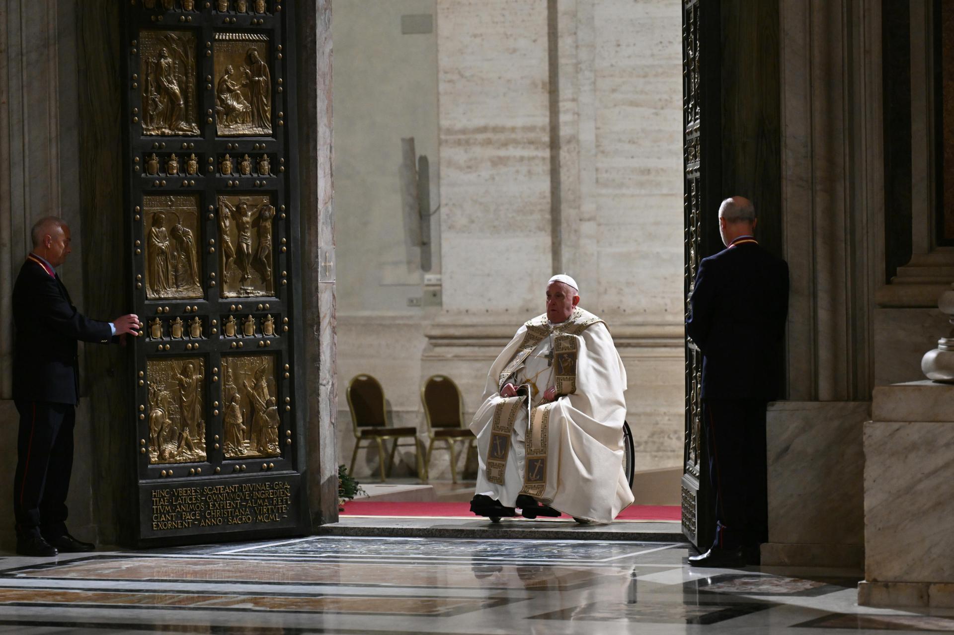 El papa inaugura el Jubileo de la esperanza