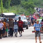 Parte otra caravana migrante con intención de llegar a EE.UU antes que Trump