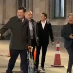 Adán Augusto, Ignacio Mier y Gerardo Fernández visitan Palacio Nacional en medio de tensiones