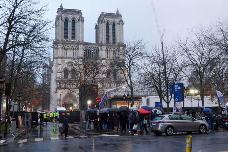 Trump regresa a la escena internacional al participar en la reapertura de Notre Dame - notre-dame-1024x684