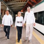 Sheinbaum realiza primer recorrido del tramo Palenque-Chetumal del Tren Maya