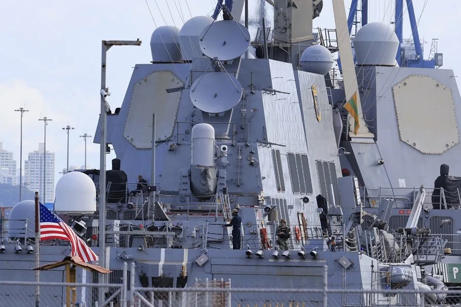 buque destructor EE.UU.